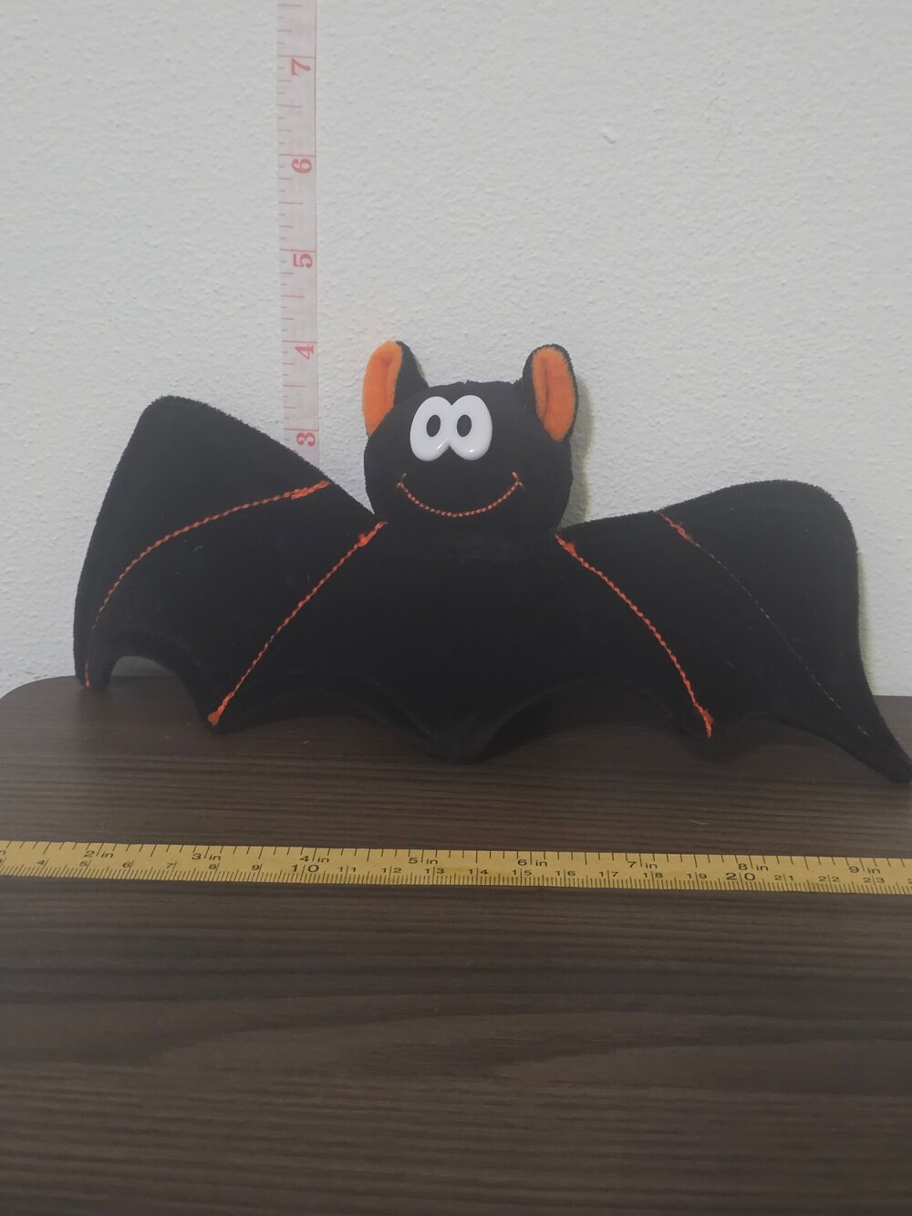 a Vintage Dan Dee "Boo Beans" Boris the Bat plush